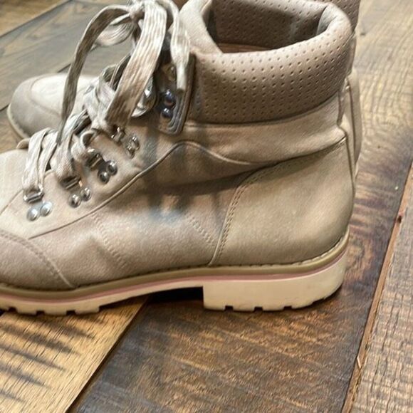 Sole Society Lace Up Combat Boot Size 9.5 - Picture 5 of 10